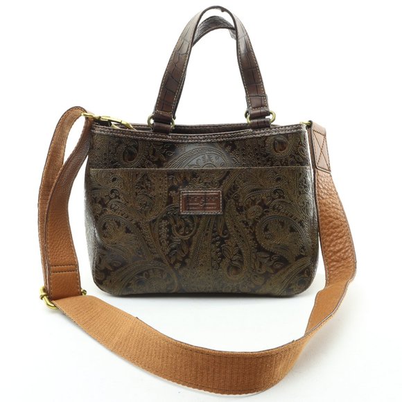 Relic Crossbody Purse Small Handbag | Brown - Picture 8 of 16